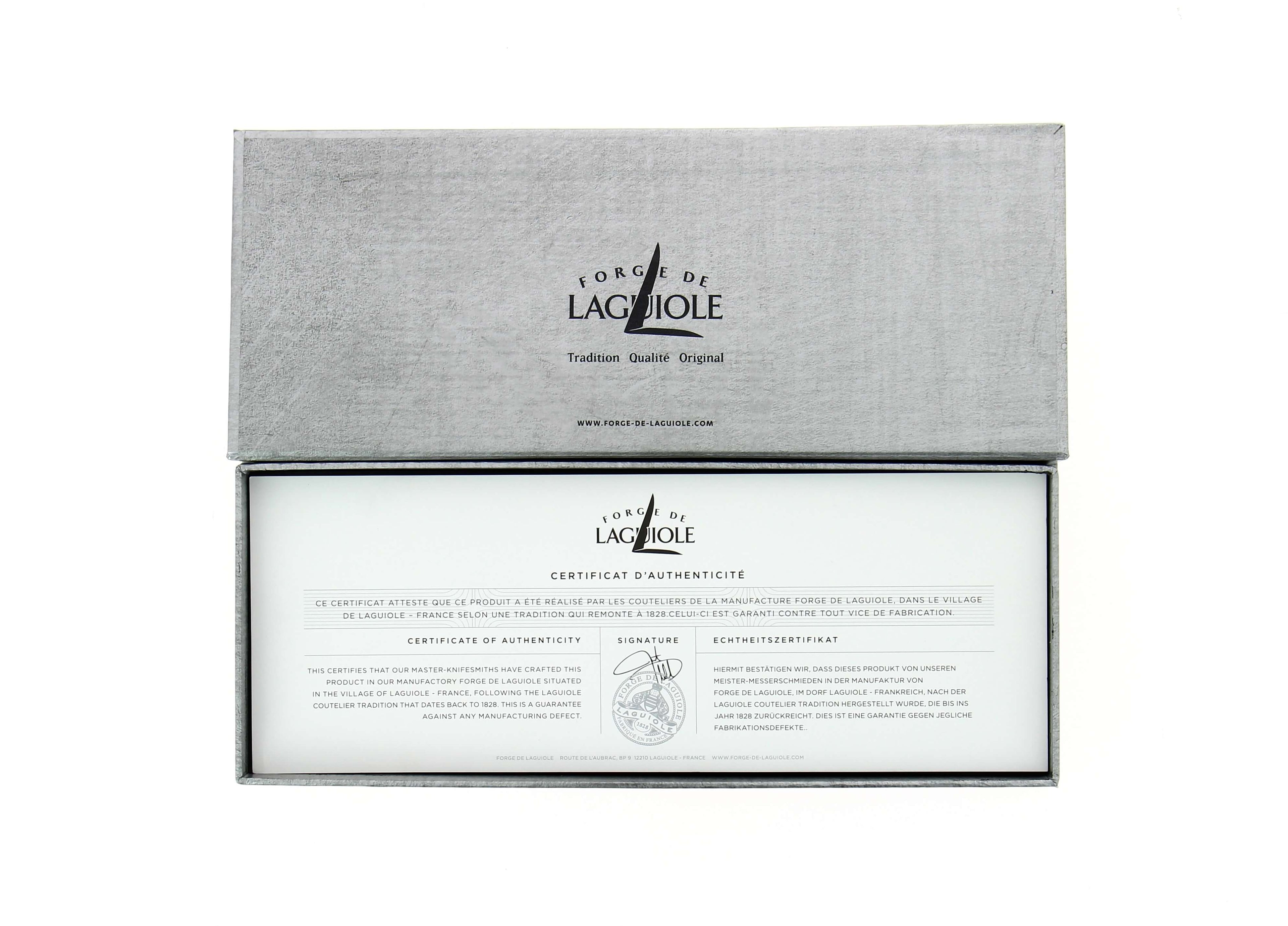 Couteau à fromage Michel Bras, manche stamina, finition brillante Référence : 00004237