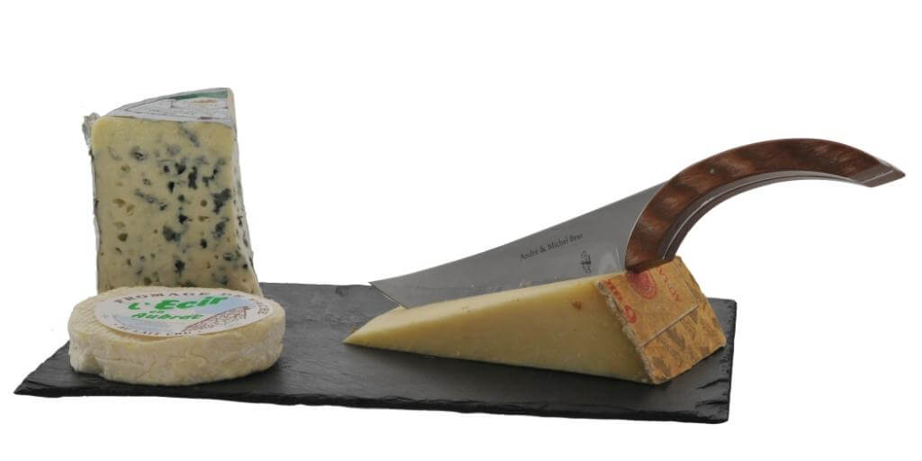 Couteau à fromage Michel Bras, manche stamina, finition brillante Référence : 00004237