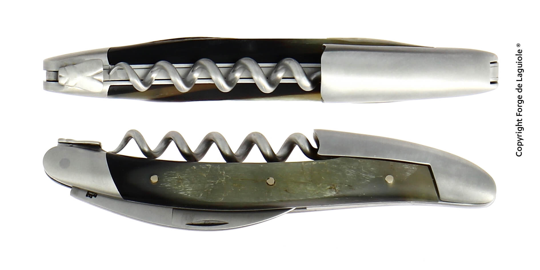 Forge De Laguiole Sommelier Corne d'Aubrac Finition satinée