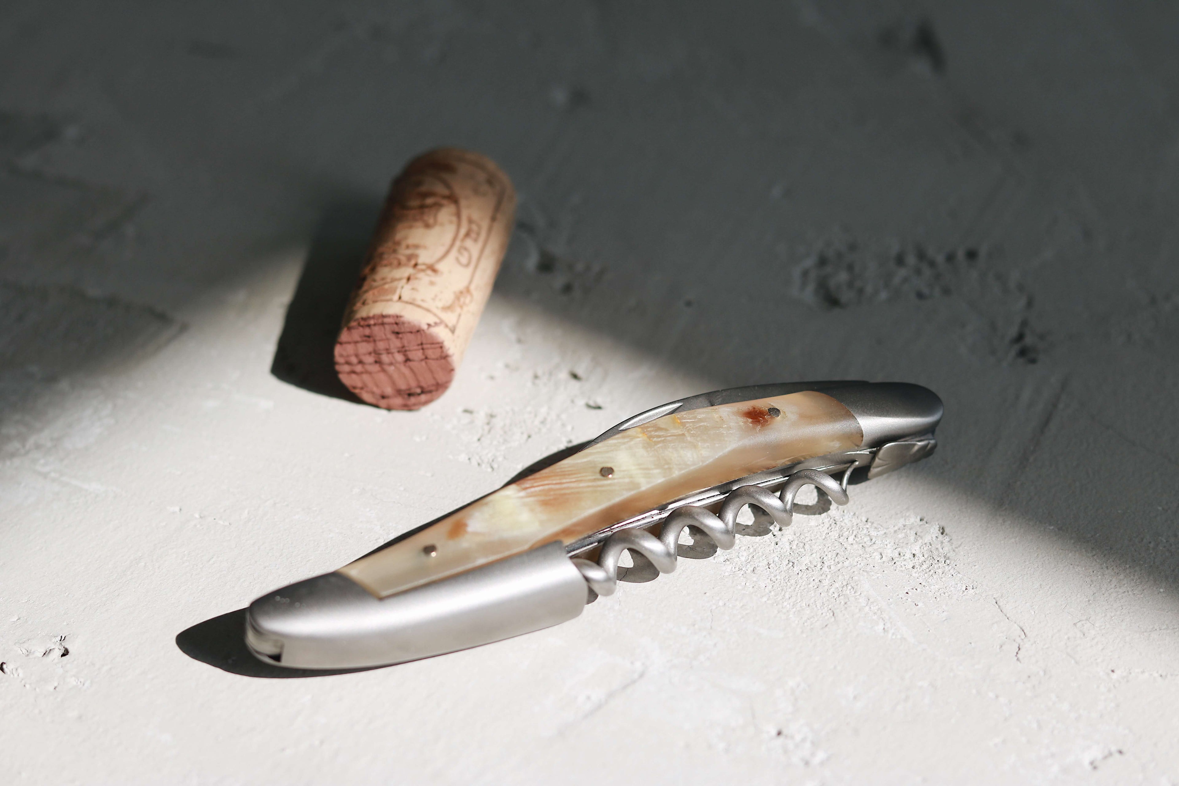 Forge De Laguiole Sommelier Corne d'Aubrac Finition satinée