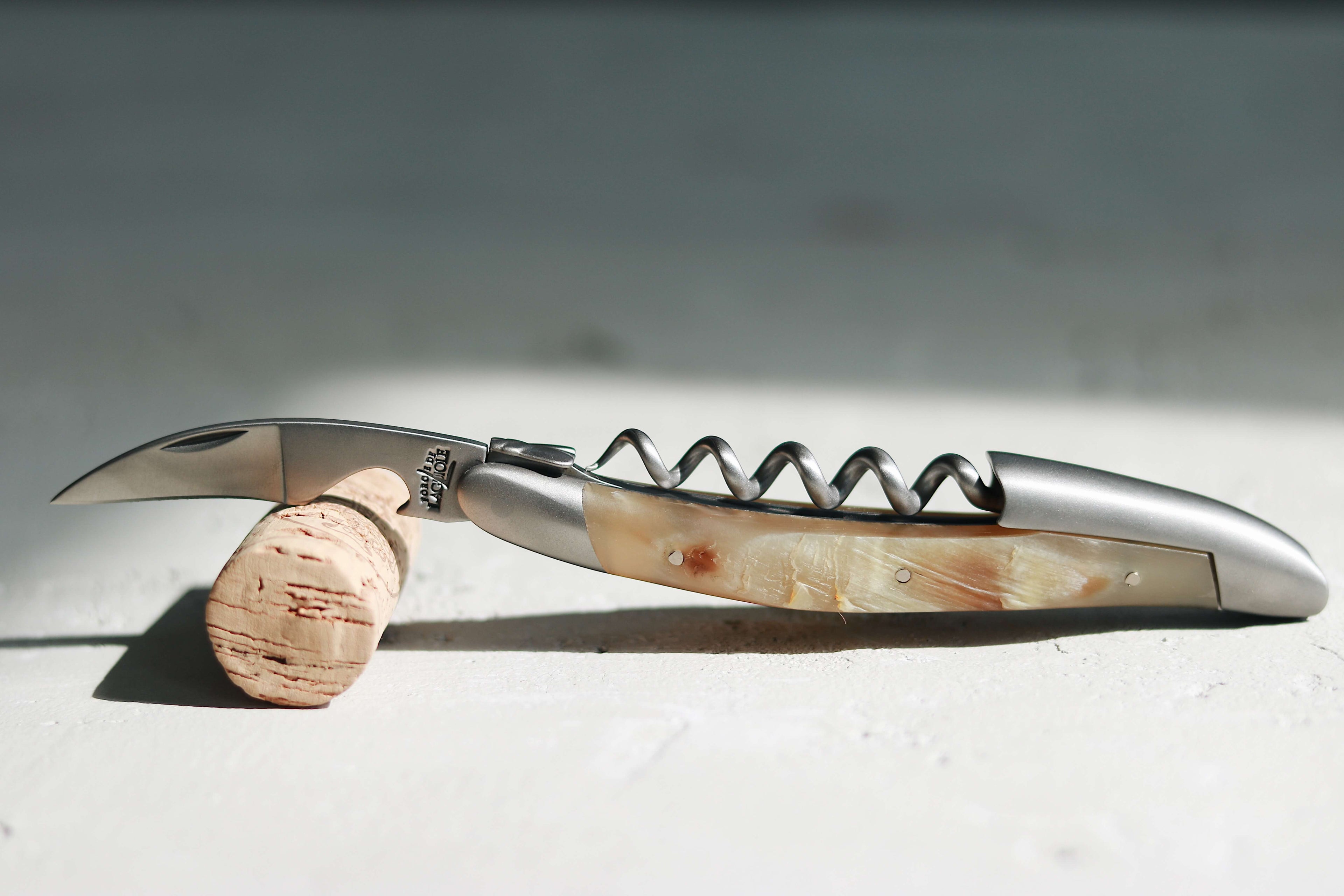 Forge De Laguiole Sommelier Corne d'Aubrac Finition satinée