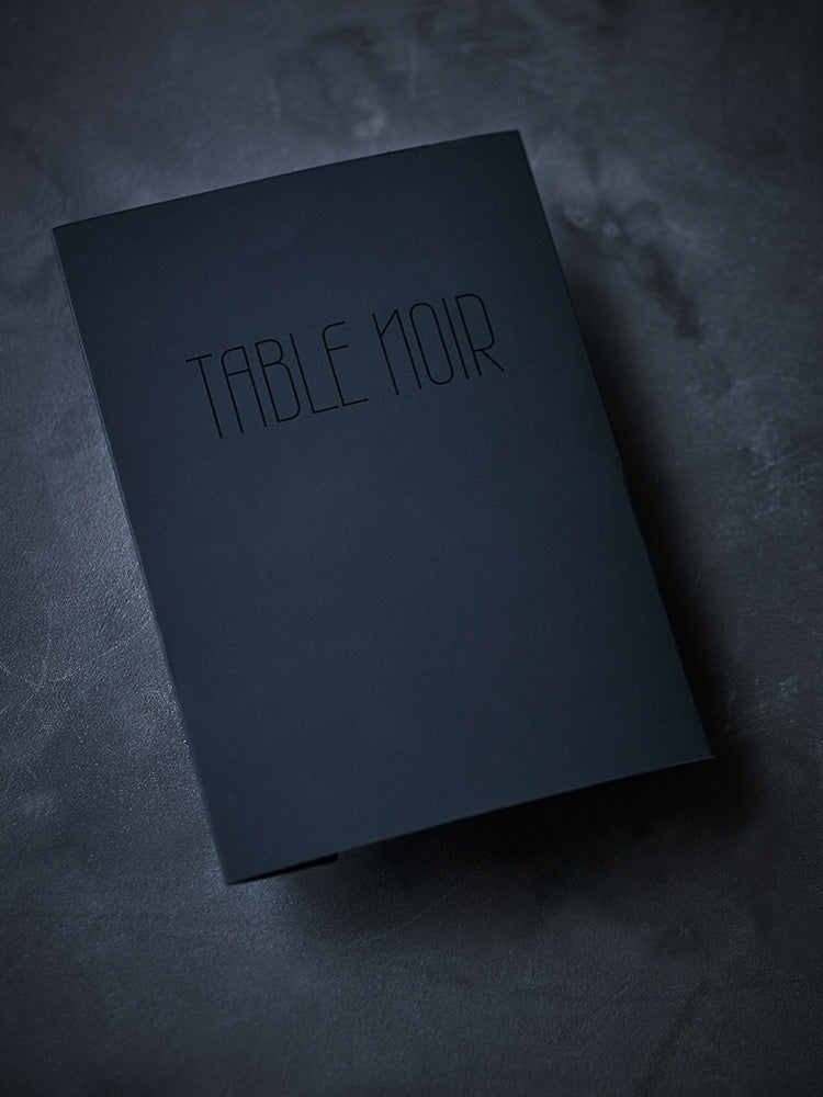 Table Noir - Couverts 108 - NOIR