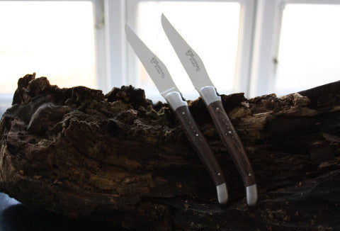 Couteaux à Steak Laguiole En Aubrac Bois Wengé