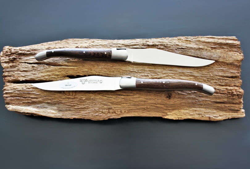 Couteaux à Steak Laguiole En Aubrac Bois Wengé