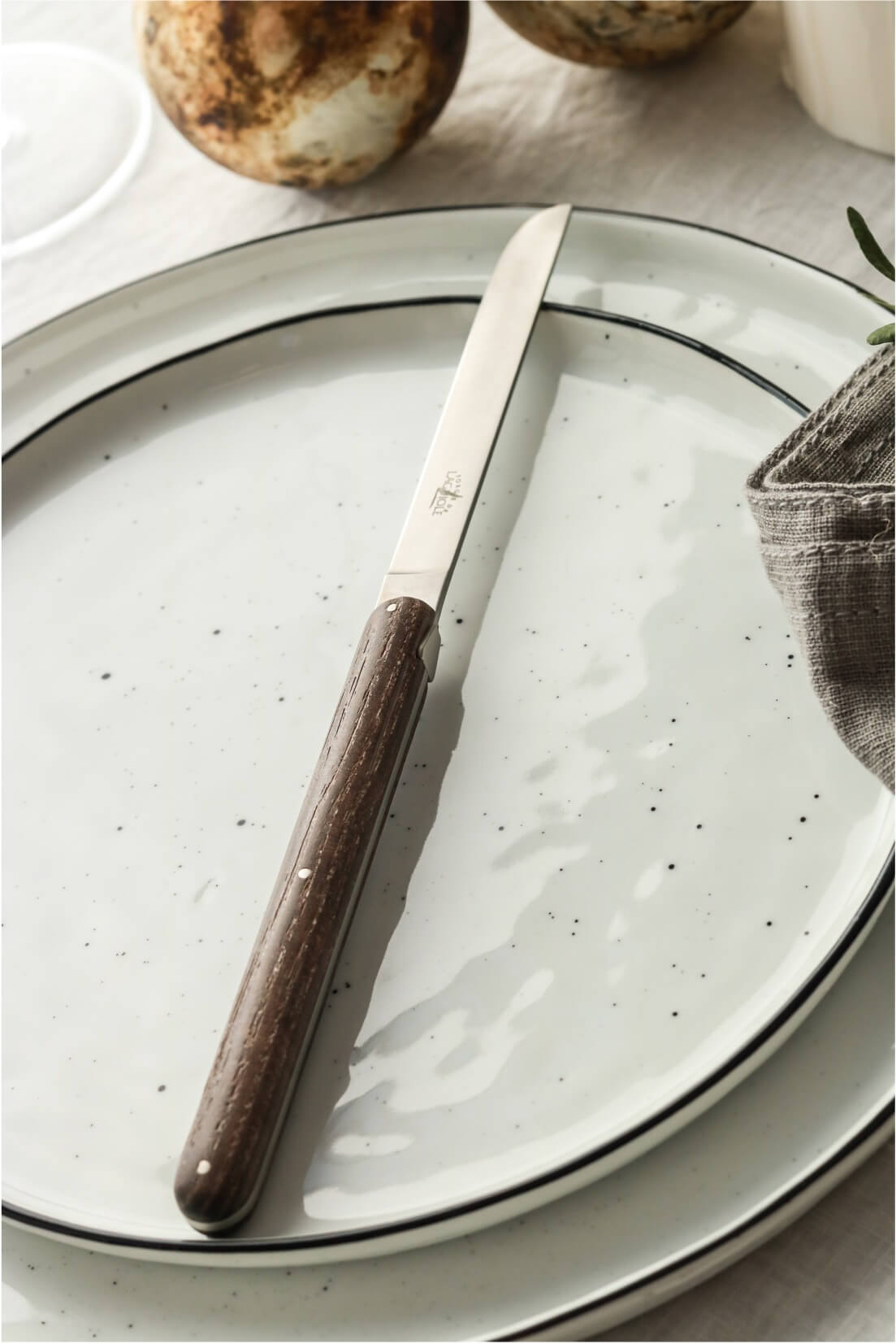 Couteaux de table Forge De Laguiole conçus par ANDREE PUTMAN