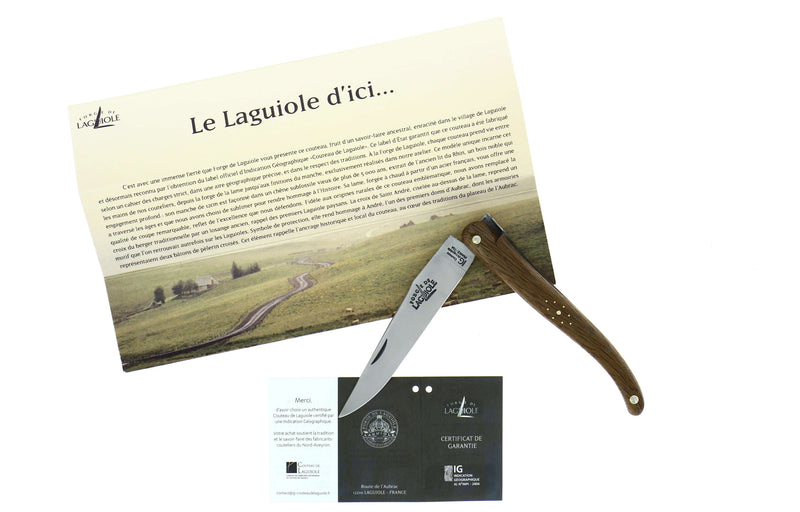  Couteau «Laguiole d'ici» - couteau pliant 12 cm