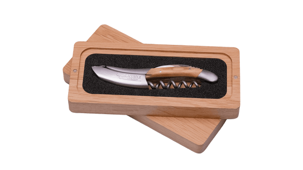 Sommelier Laguiole Classique – Bois d'Olivier – Finition Mate