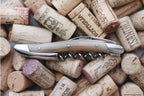 Tire-bouchon Forge De Laguiole Sommelier avec Corne Claire et finition Haute Polie.