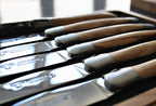 Couteaux à Steak Laguiole En Aubrac Bois d'Olivier