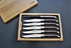 Couteaux à Steak Laguiole En Aubrac Bois Wengé