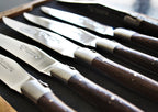 Couteaux à Steak Laguiole En Aubrac Bois Wengé