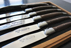 Laguiole En Aubrac Wengé Bois (inox mat) - en caisse bois
